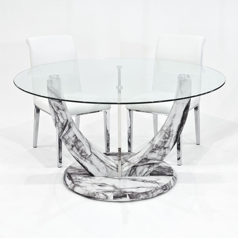 Titus 4 - Person Dining Set, White