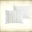 Ensembles de literie surdimensionnés en jacquard de coton, style campagne, grand, gris / blanc