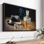 Impression rétro sur toile de whisky rétro-533335032