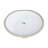 Ceramic Oval Undermount Washbasin - White, Heat , Stain Scratch Rust With Overflow For Bathroom Decoration