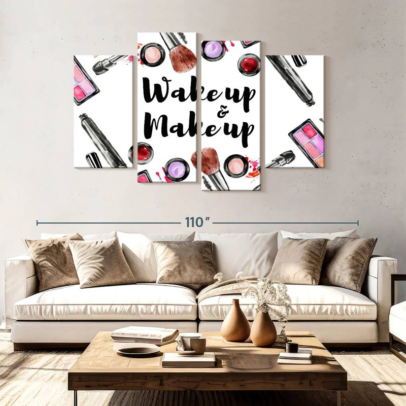 Tergel Makeup Stuff, 54" H x 84" W