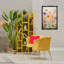 Toile flottante encadrée «Bright Flower Garden» par Roozbeh Bahramali-1521561255-1521561254
