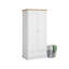 Rawls 2 Door Manufactured Wood Wardrobe-355547264
