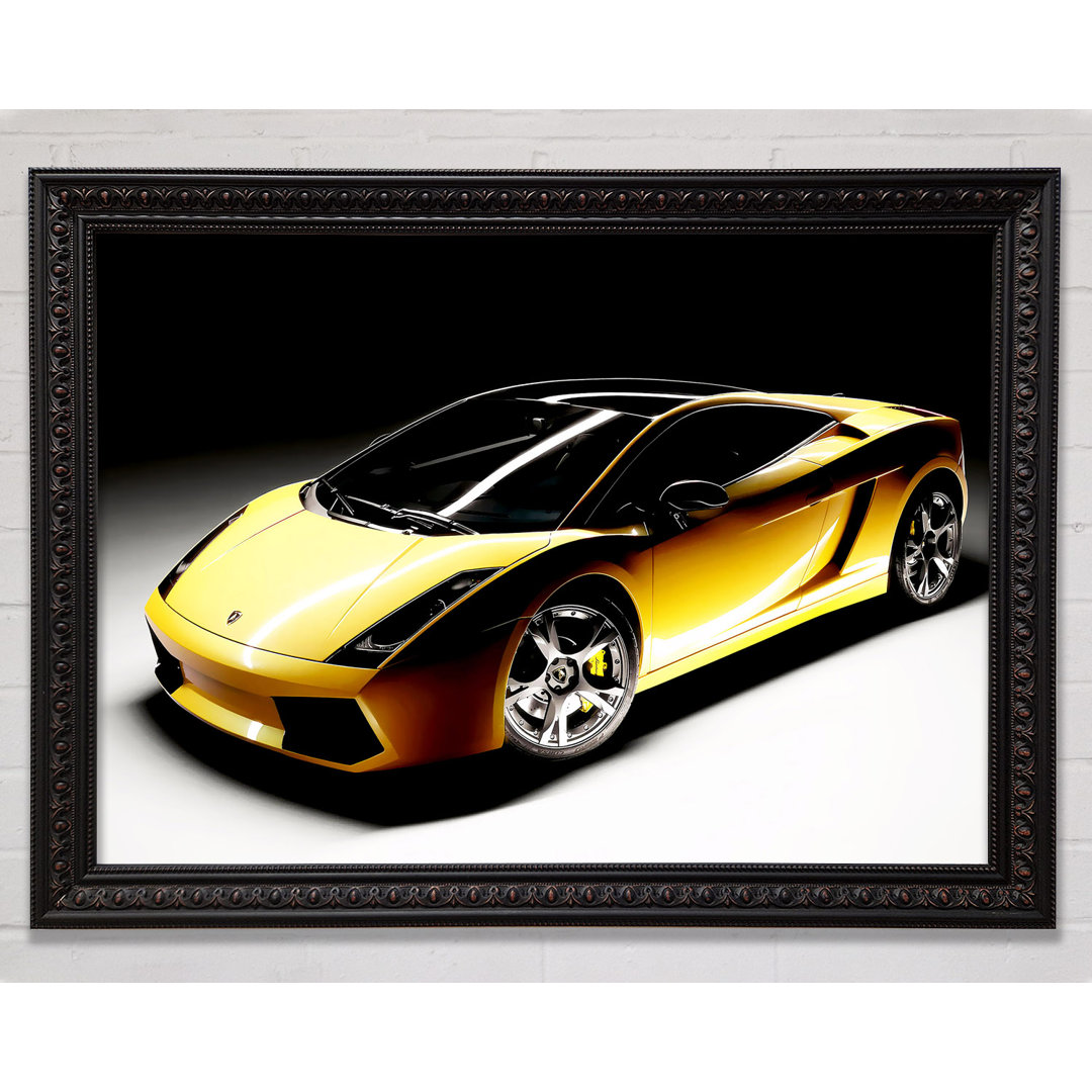 Lamborghini Yellow Stunner - Druck