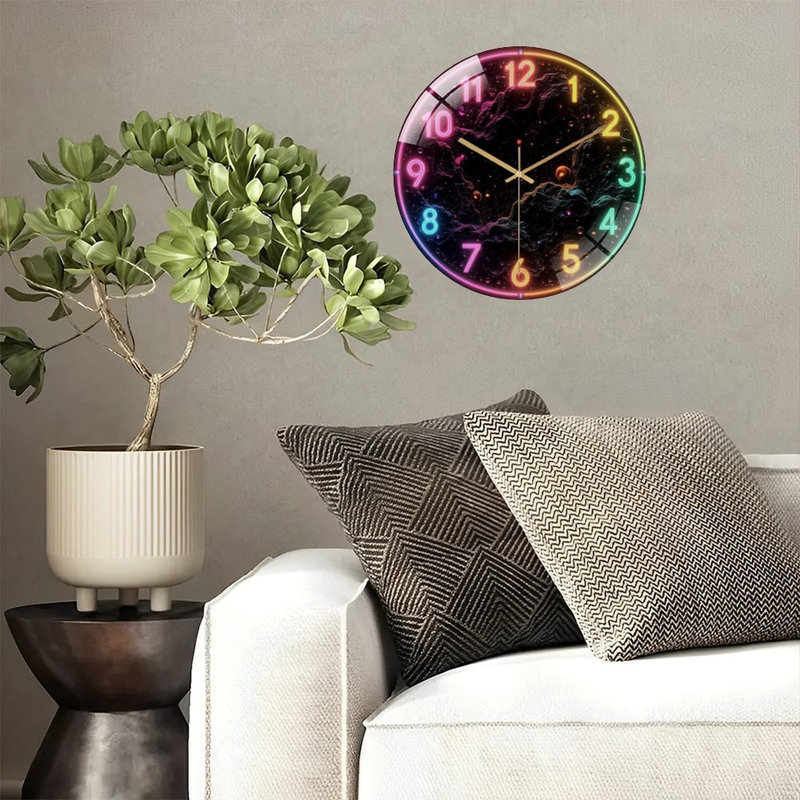 Horloge murale 12 po