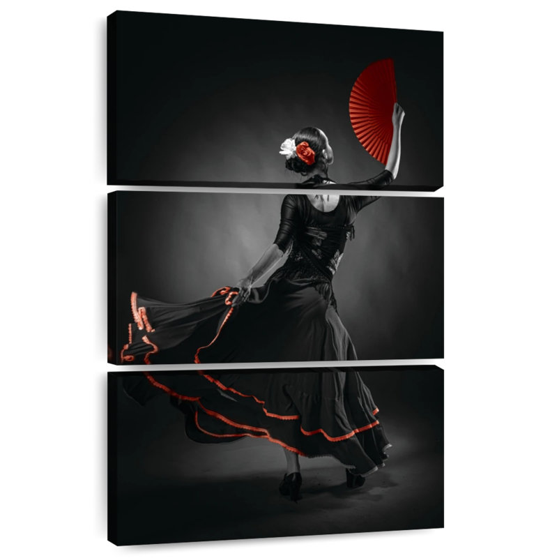 Enn Flamenco Dancer Pop, 74" H x 48" W