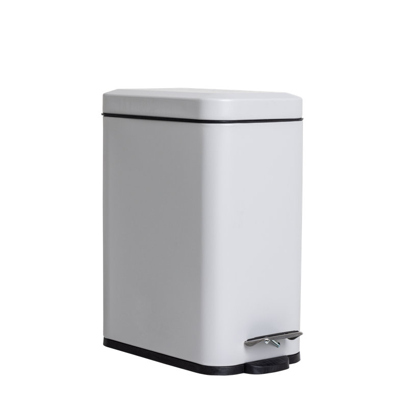 Steel Step On Waste Bin - 5L