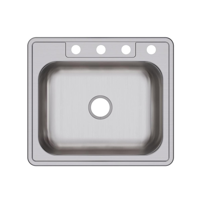 Dayton 25" L x 22" W Drop-in Kitchen Sink