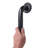 IMPEU 18-inch Textured Grab Bar for Bathtub and Shower, Oil Rubbed Bronze Finish, 1.25-Inch Diameter, Bathroom Saftey Hand Rail, 9-Hole 2.9" Threaded Flange, Wall-Mounted-125997442-125997445
