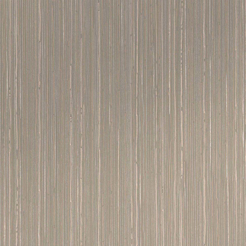 Papier peint fibre rayée brume, Brume