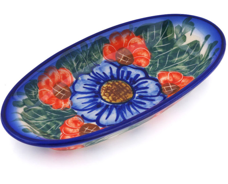Polmedia Flowers In Bloom Platter