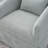 360-Degree Swivel Upholstered Armchair with Accent Pillow-359017569