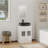 Andrais 24'' Single Bathroom Vanity with Manufactured Wood Top-879554193-879554195