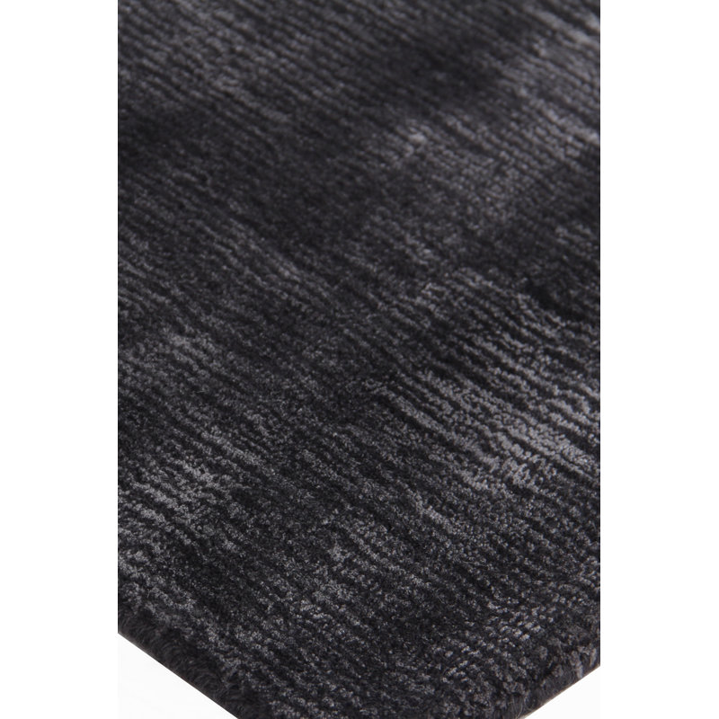 Smart Gem Area Rug in Charcoal, Rectangle 6' x 9'