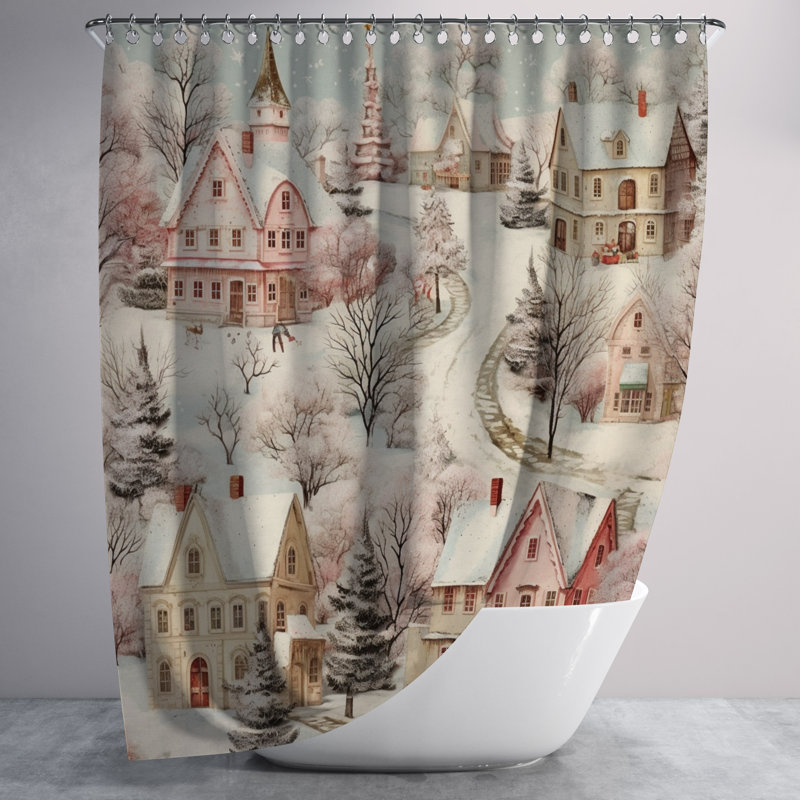 Shower Curtain, 72" H x 70" W