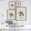 Impression florale vintage encadrée CLxx - bois massif-612399358