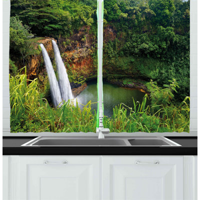 Pointed Kitchen Curtain