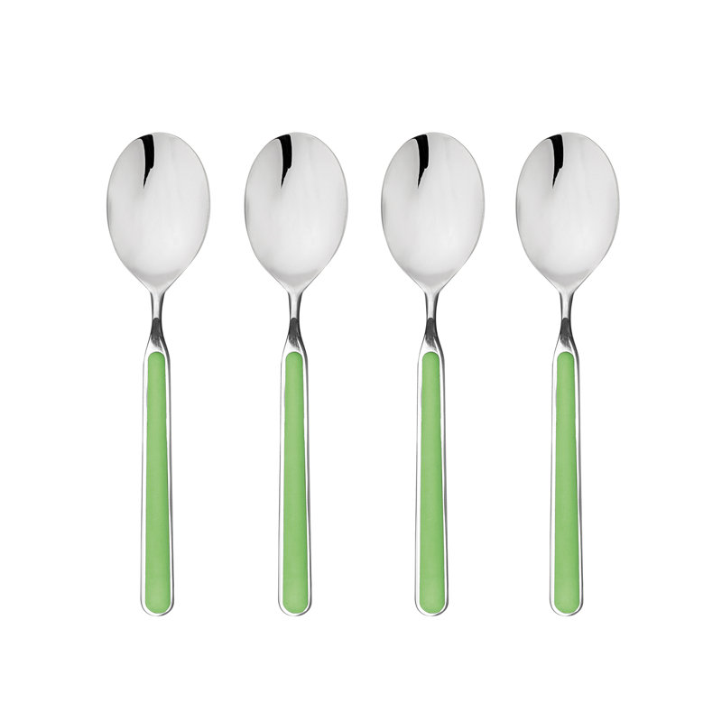 Fantasia Stainless Steel Flatware, Applegreen