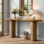 Console en bois de 63 pouces, table d'entrée de style campagnard, table de canapé longue pour vestibule, couloir, entrée,