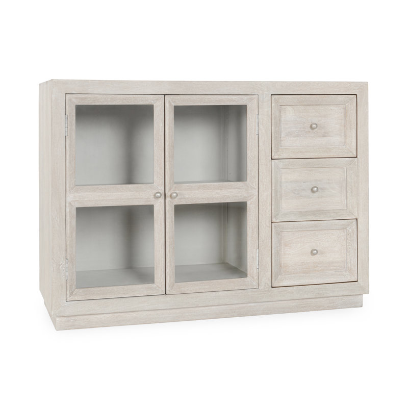 Isha Solid Wood Cabinet