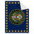 US Army Stars Logo Non-Slip Area Rug Man Cave Décor Bedroom, Blue-1502297305