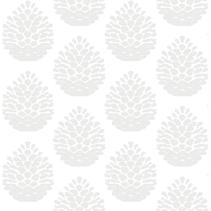 Totem Floral Roll, Light Gray