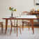 Corrigan Studio® Nimes Solid Wood Base Dining Table | Wayfair