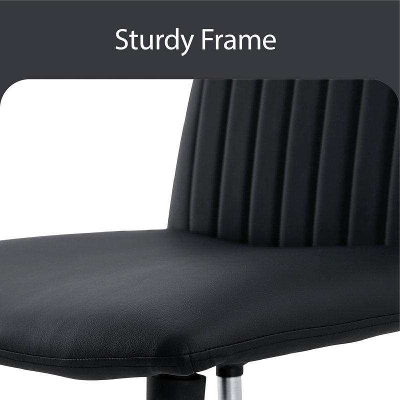 Chaise de bureau Chelseaville, Noir