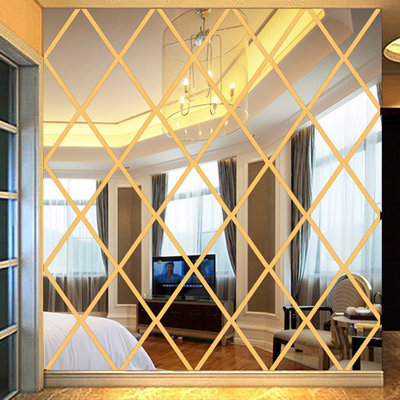 DIY Stickers Mirror Sticker Home Livingroom Decoration