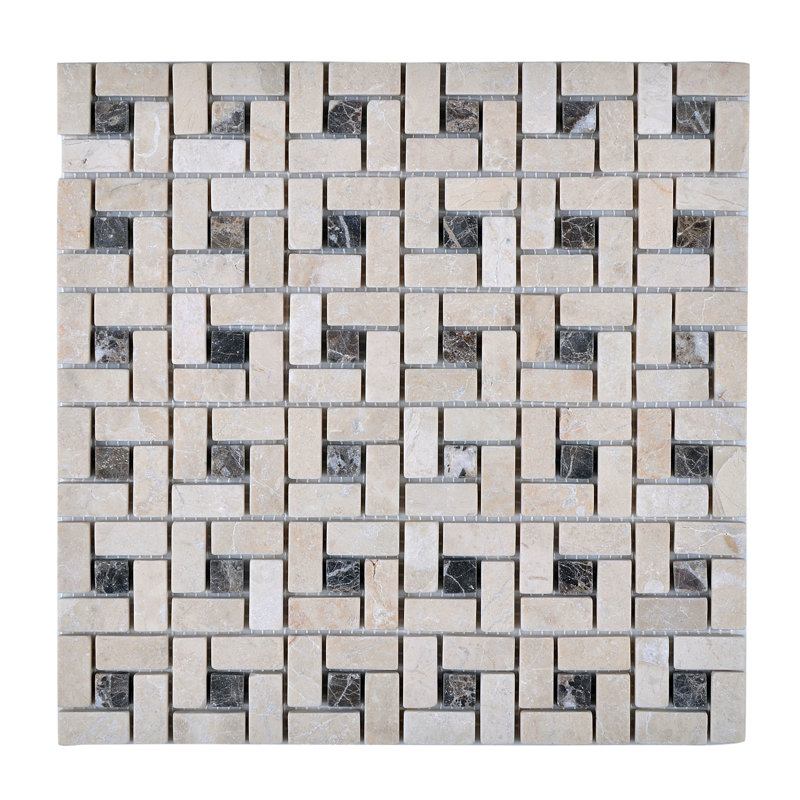 Carrelage mosaïque mur et plancher en pierre d'ingénierie