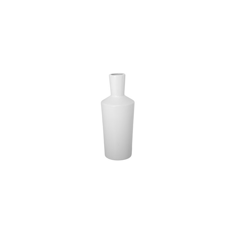 Ceramic Vase Matte Finish White