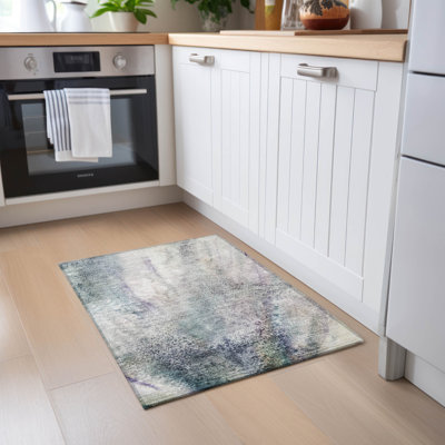 Kyrie Indoor/Outdoor Area Rug with Non-Slip Backing