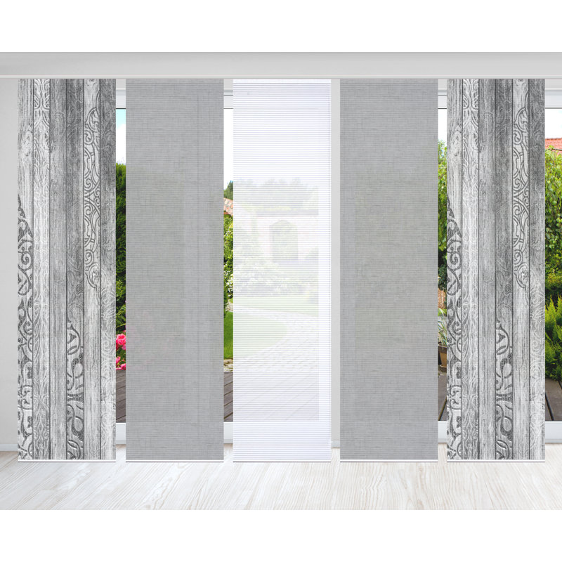 Semi Sheer Sliding Panel