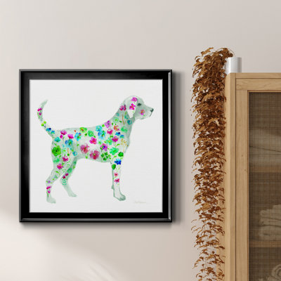 Tapisserie Labrador - Peinture sur toile encadrée