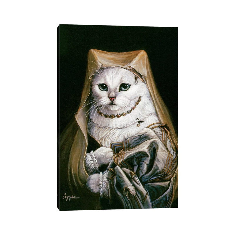Shefa by Melinda Copper - Painting on Canvas, Wrapped Canvas, 20.32 cm H x 30.48 cm W