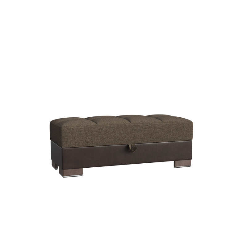 Revêtement brun tendance - Lignes épurées pour tous les décors élégants avec coussins de rangement épais et confortables