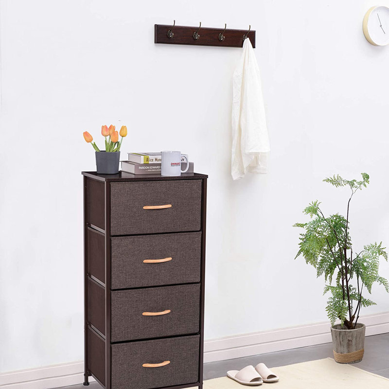 Tour de rangement pour commode Dhmaker, Marron
