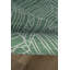 Tapis d'extérieur lavable d'extérieur vert et ivoire 5 pi x 7 pi Burma