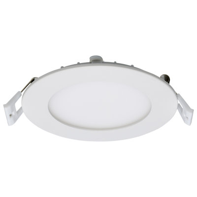 Télécommande ronde 10 po à DEL à fil direct et à éclairage par le bord 10 po