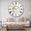 Or beaux cardinaux - horloge murale traditionnelle-36845840