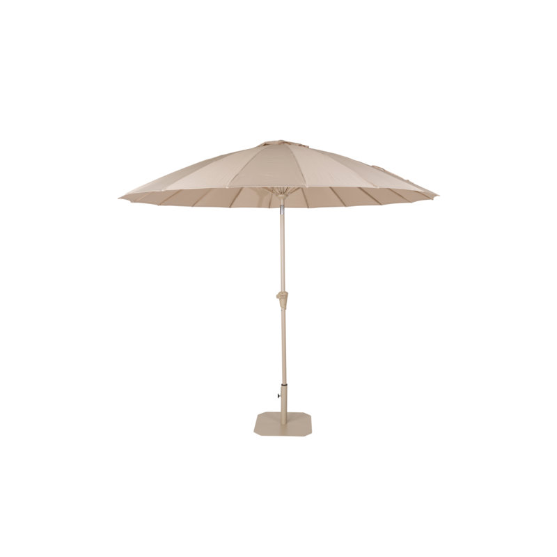 Outdoor Umbrella 98'' W Umbrella, Beige