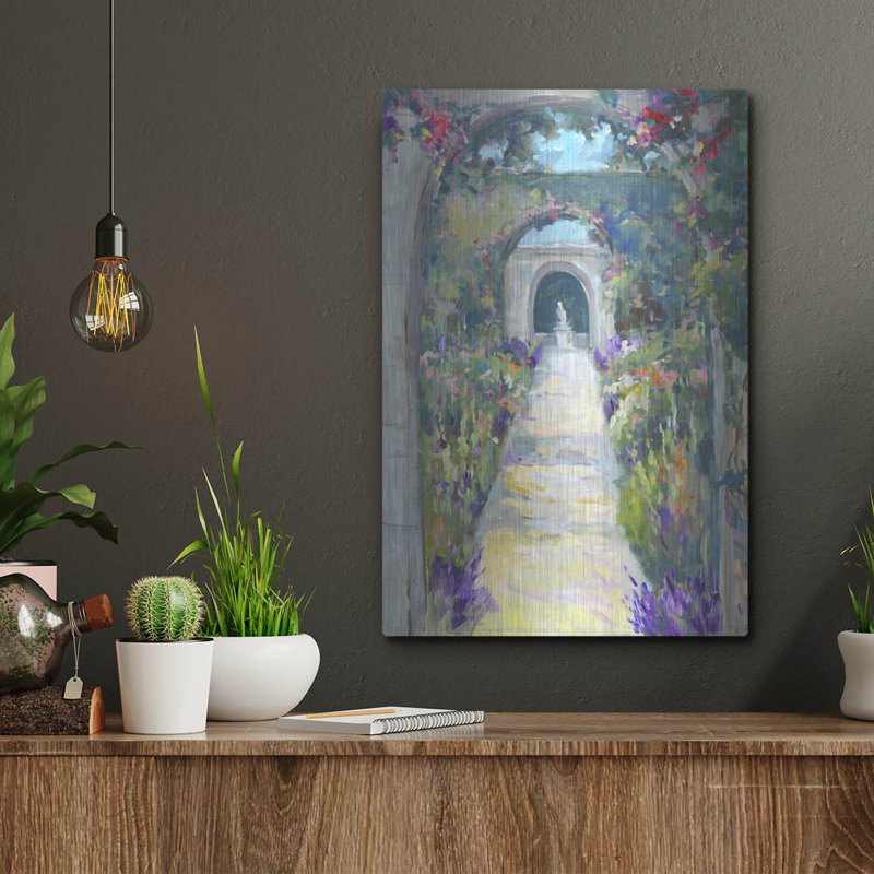  «Peaceful Passage» par Jadei, impression murale en métal, 12 po x 16 po, H 16 po x l 12 po