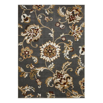 Elaynah Performance Floral Indoor Rug