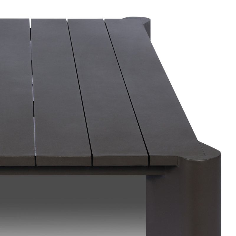 Soho Outdoor Metal Coffee Table-Bronze