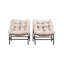 Chaises de patio d'extérieur avec coussins Coastal