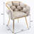 16.9'' H Velvet Upholstered Armchair-2145865545-2126832161