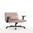 Criss Cross Armrest Office Chair With Wheels - Modern For Home Office, Meditation & Creative Work-814731037
