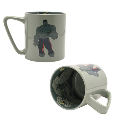 Marvel The Avengers Mug with Inside Decal Hulk