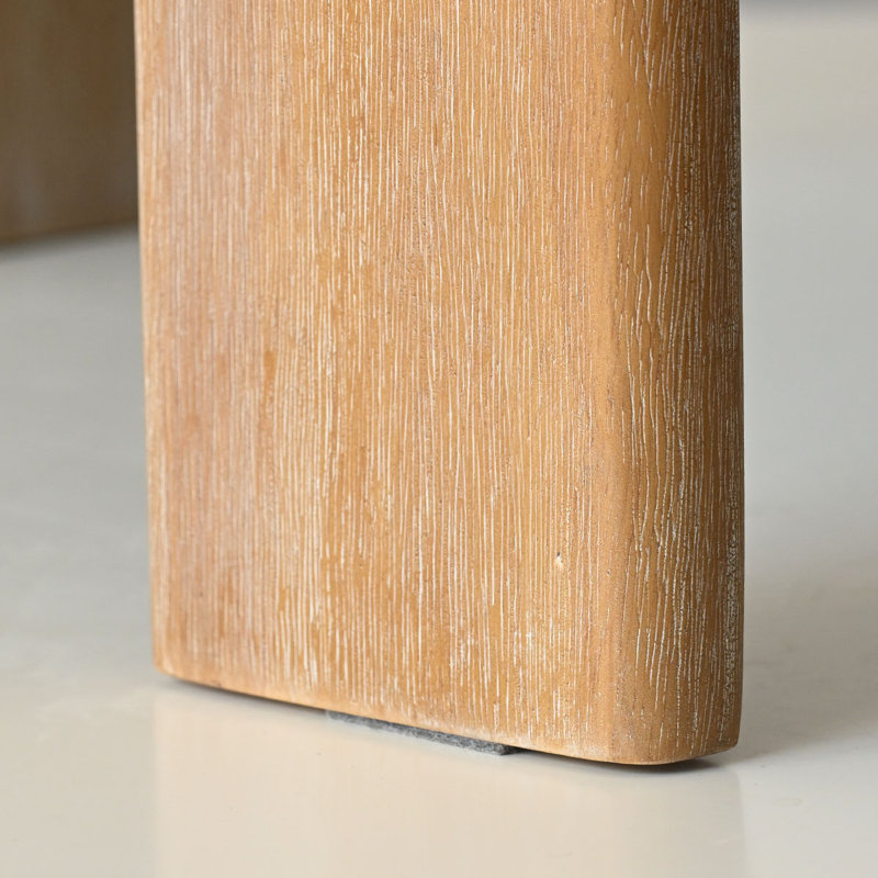 Fauteuil d'appoint à trépied en bois massif l 31 po Bledian