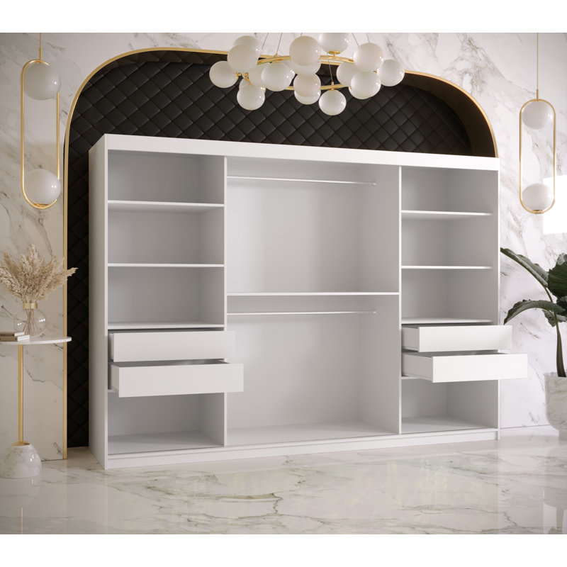 Ljubinka 2 Drawer Storage Drawer, White
